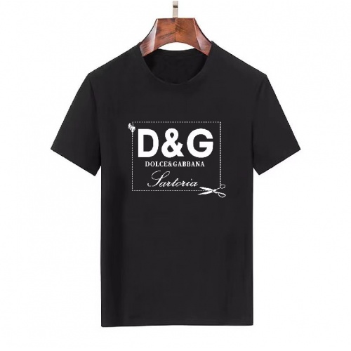 Cheap Dolce &amp; Gabbana D&amp;G T-Shirts Short Sleeved For Men #1025505 Replica Wholesale [$23.00 USD] [ITEM#1025505] on Replica Dolce &amp; Gabbana D&amp;G T-Shirts