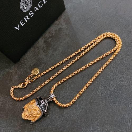 Cheap Versace Necklace #1025652 Replica Wholesale [$48.00 USD] [ITEM#1025652] on Replica Versace Necklaces