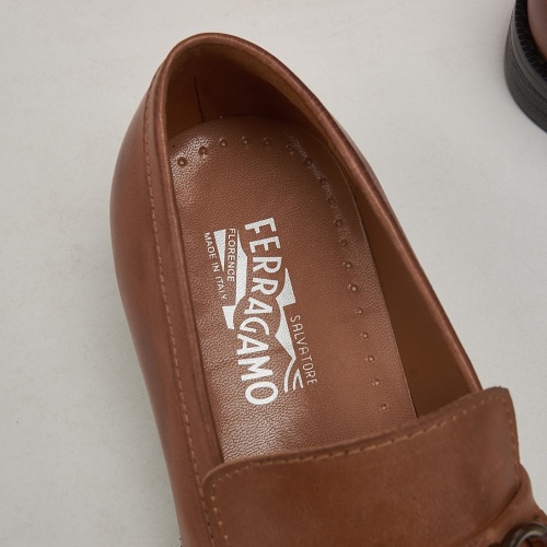 Cheap Salvatore Ferragamo Leather Shoes For Men #1026032 Replica Wholesale [$80.00 USD] [ITEM#1026032] on Replica Salvatore Ferragamo Leather Shoes