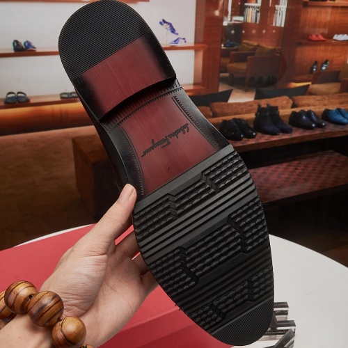 Cheap Salvatore Ferragamo Leather Shoes For Men #1026033 Replica Wholesale [$80.00 USD] [ITEM#1026033] on Replica Salvatore Ferragamo Leather Shoes