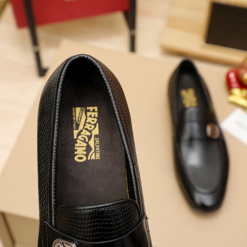 Cheap Salvatore Ferragamo Leather Shoes For Men #1026907 Replica Wholesale [$80.00 USD] [ITEM#1026907] on Replica Salvatore Ferragamo Leather Shoes