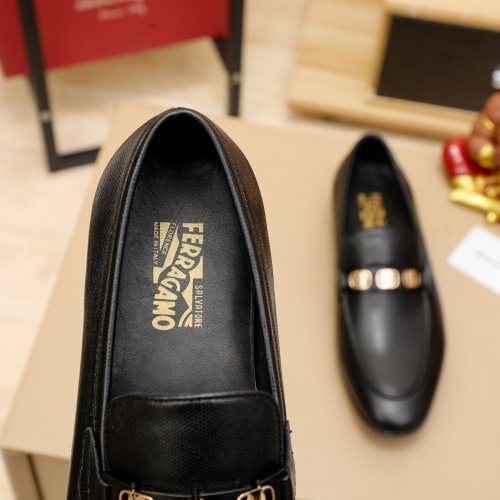 Cheap Salvatore Ferragamo Leather Shoes For Men #1026909 Replica Wholesale [$80.00 USD] [ITEM#1026909] on Replica Salvatore Ferragamo Leather Shoes