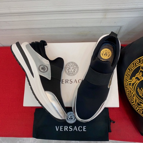 Cheap Versace Casual Shoes For Men #1026996 Replica Wholesale [$80.00 USD] [ITEM#1026996] on Replica Versace Casual Shoes