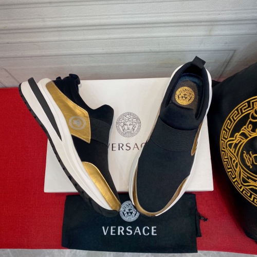 Cheap Versace Casual Shoes For Men #1026997 Replica Wholesale [$80.00 USD] [ITEM#1026997] on Replica Versace Casual Shoes