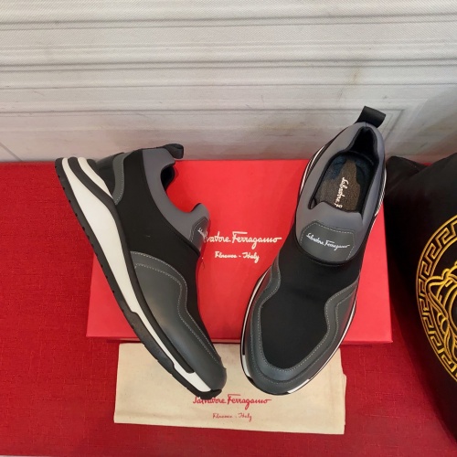Cheap Salvatore Ferragamo Casual Shoes For Men #1027023 Replica Wholesale [$76.00 USD] [ITEM#1027023] on Replica Salvatore Ferragamo Casual Shoes