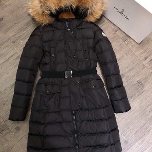 Cheap Moncler Down Feather Coat Long Sleeved For Women #1027031 Replica Wholesale [$247.93 USD] [ITEM#1027031] on Replica Moncler Down Feather Coat