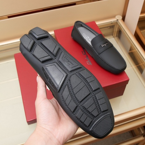 Cheap Salvatore Ferragamo Leather Shoes For Men #1027039 Replica Wholesale [$100.00 USD] [ITEM#1027039] on Replica Salvatore Ferragamo Leather Shoes