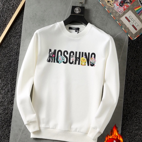 Cheap Moschino Hoodies Long Sleeved For Men #1027303 Replica Wholesale [$45.00 USD] [ITEM#1027303] on Replica Moschino Hoodies