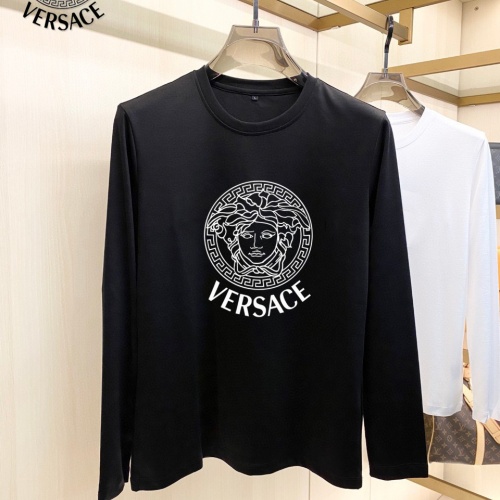 Cheap Versace T-Shirts Long Sleeved For Men #1027398 Replica Wholesale [$34.00 USD] [ITEM#1027398] on Replica Versace T-Shirts