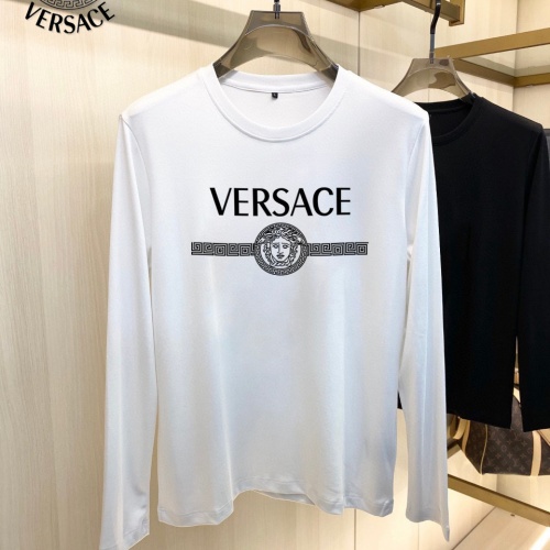 Cheap Versace T-Shirts Long Sleeved For Men #1027404 Replica Wholesale [$34.00 USD] [ITEM#1027404] on Replica Versace T-Shirts