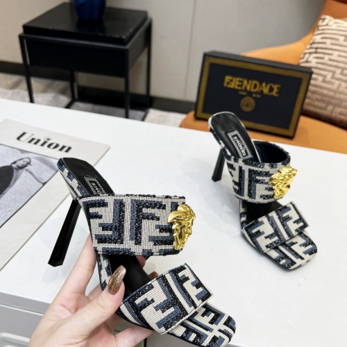 Cheap Versace Sandal For Women #1027543 Replica Wholesale [$88.00 USD] [ITEM#1027543] on Replica Versace Sandal