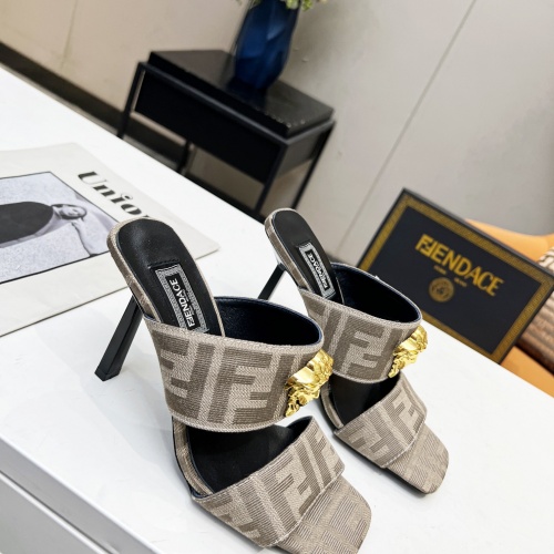 Cheap Versace Sandal For Women #1027544 Replica Wholesale [$88.00 USD] [ITEM#1027544] on Replica Versace Sandal