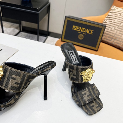 Cheap Versace Sandal For Women #1027546 Replica Wholesale [$88.00 USD] [ITEM#1027546] on Replica Versace Sandal