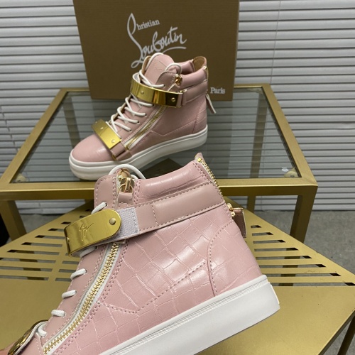 Cheap Christian Louboutin High Top Shoes For Men #1027695 Replica Wholesale [$105.00 USD] [ITEM#1027695] on Replica Christian Louboutin High Top Shoes