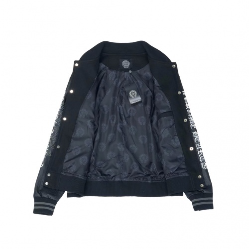 Cheap Chrome Hearts Jackets Long Sleeved For Men #1027711 Replica Wholesale [$96.00 USD] [ITEM#1027711] on Replica Chrome Hearts Jackets