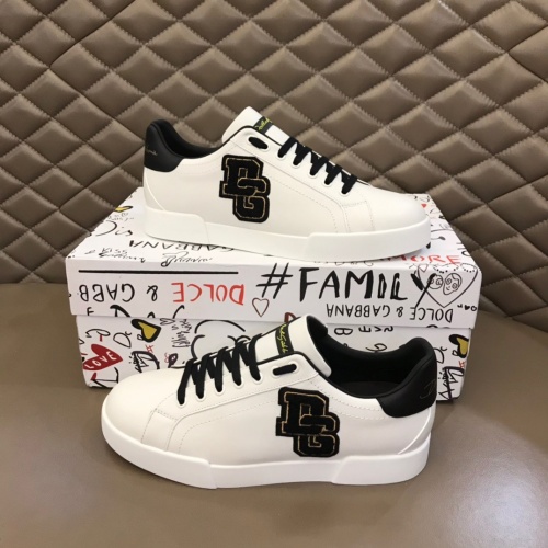Cheap Dolce &amp; Gabbana D&amp;G Casual Shoes For Men #1027844 Replica Wholesale [$68.00 USD] [ITEM#1027844] on Replica Dolce &amp; Gabbana D&amp;G Casual Shoes