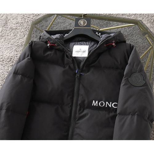 Cheap Moncler Down Feather Coat Long Sleeved For Men #1028014 Replica Wholesale [$155.00 USD] [ITEM#1028014] on Replica Moncler Down Feather Coat