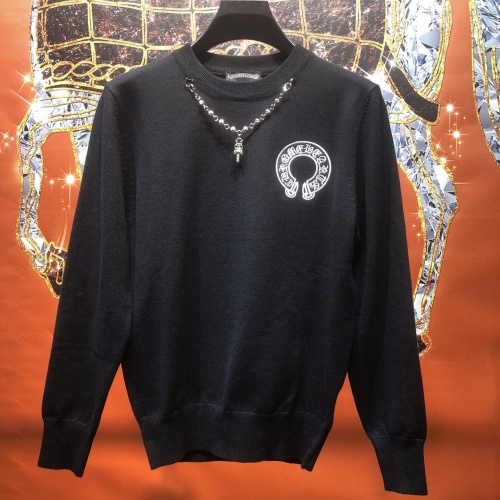 Cheap Chrome Hearts Sweater Long Sleeved For Unisex #1028048 Replica Wholesale [$68.00 USD] [ITEM#1028048] on Replica Chrome Hearts Sweater