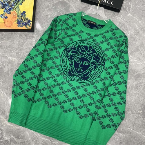 Cheap Versace Sweaters Long Sleeved For Unisex #1028086 Replica Wholesale [$64.00 USD] [ITEM#1028086] on Replica Versace Sweaters