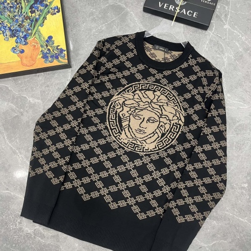 Cheap Versace Sweaters Long Sleeved For Unisex #1028088 Replica Wholesale [$64.00 USD] [ITEM#1028088] on Replica Versace Sweaters