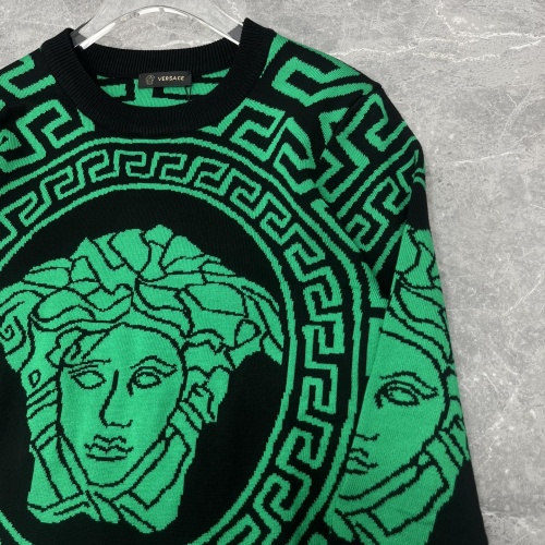Cheap Versace Sweaters Long Sleeved For Unisex #1028091 Replica Wholesale [$64.00 USD] [ITEM#1028091] on Replica Versace Sweaters