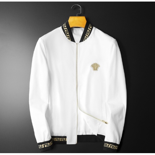 Cheap Versace Jackets Long Sleeved For Men #1028104 Replica Wholesale [$60.00 USD] [ITEM#1028104] on Replica Versace Jackets
