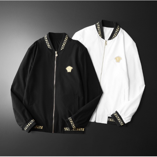 Cheap Versace Jackets Long Sleeved For Men #1028104 Replica Wholesale [$60.00 USD] [ITEM#1028104] on Replica Versace Jackets