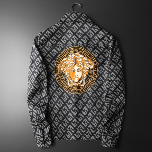 Cheap Versace Jackets Long Sleeved For Men #1028106 Replica Wholesale [$60.00 USD] [ITEM#1028106] on Replica Versace Jackets
