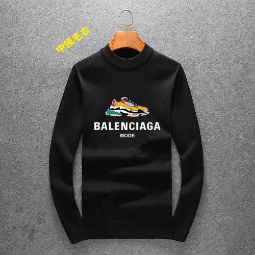 Cheap Balenciaga Sweaters Long Sleeved For Men #1028135 Replica Wholesale [$48.00 USD] [ITEM#1028135] on Replica Balenciaga Sweaters