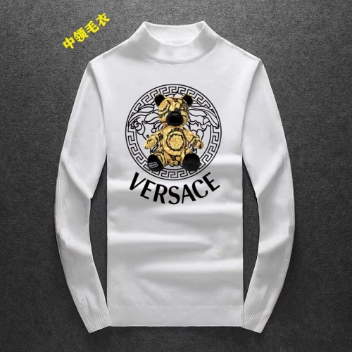 Cheap Versace Sweaters Long Sleeved For Men #1028194 Replica Wholesale [$48.00 USD] [ITEM#1028194] on Replica Versace Sweaters