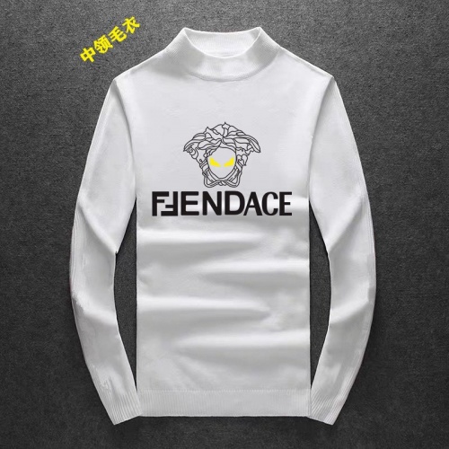 Cheap Versace Sweaters Long Sleeved For Men #1028197 Replica Wholesale [$48.00 USD] [ITEM#1028197] on Replica Versace Sweaters