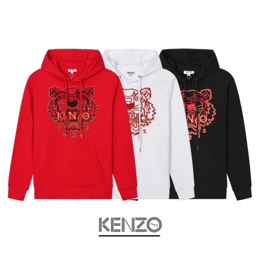 Cheap Kenzo Hoodies Long Sleeved For Men #1028447 Replica Wholesale [$45.00 USD] [ITEM#1028447] on Replica Kenzo Hoodies