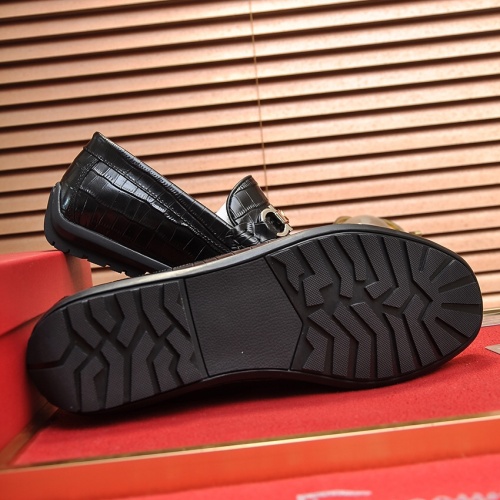 Cheap Salvatore Ferragamo Leather Shoes For Men #1028779 Replica Wholesale [$85.00 USD] [ITEM#1028779] on Replica Salvatore Ferragamo Leather Shoes
