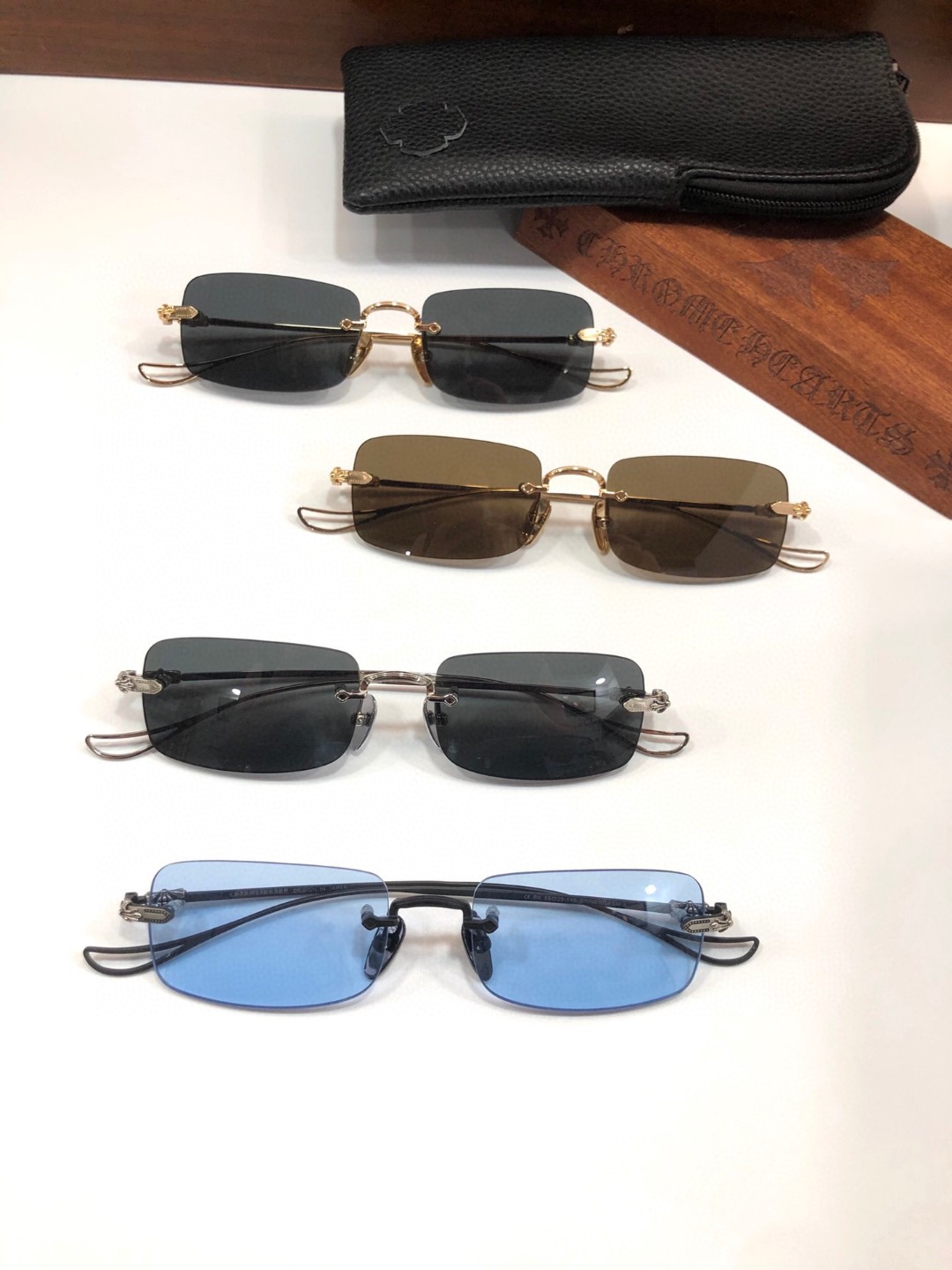 Cheap Chrome Hearts AAA Quality Sunglasses 1022663 Replica Wholesale