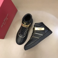 Cheap Salvatore Ferragamo High Tops Shoes For Men #1019310 Replica Wholesale [$82.00 USD] [ITEM#1019310] on Replica Salvatore Ferragamo High Tops Shoes