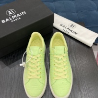 Cheap Balmain Casual Shoes For Men #1019387 Replica Wholesale [$150.00 USD] [ITEM#1019387] on Replica Balmain Casual Shoes