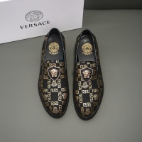 Cheap Versace Leather Shoes For Men #1021152 Replica Wholesale [$76.00 USD] [ITEM#1021152] on Replica Versace Leather Shoes