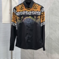 Versace Shirts Long Sleeved For Men #1021197