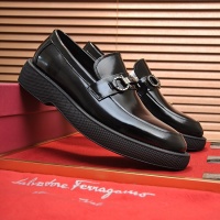 Cheap Salvatore Ferragamo Leather Shoes For Men #1023148 Replica Wholesale [$112.00 USD] [ITEM#1023148] on Replica Salvatore Ferragamo Leather Shoes