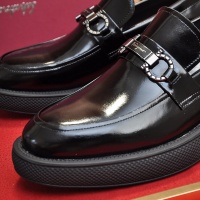 Cheap Salvatore Ferragamo Leather Shoes For Men #1023148 Replica Wholesale [$112.00 USD] [ITEM#1023148] on Replica Salvatore Ferragamo Leather Shoes