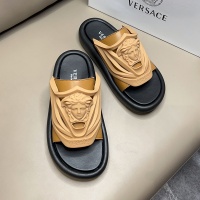 Cheap Versace Slippers For Men #1024848 Replica Wholesale [$45.00 USD] [ITEM#1024848] on Replica Versace Slippers