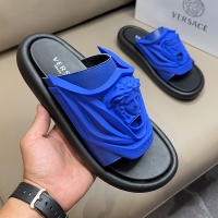 Cheap Versace Slippers For Men #1024849 Replica Wholesale [$45.00 USD] [ITEM#1024849] on Replica Versace Slippers