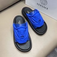 Cheap Versace Slippers For Men #1024849 Replica Wholesale [$45.00 USD] [ITEM#1024849] on Replica Versace Slippers