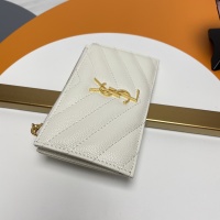 Cheap Yves Saint Laurent AAA Quality Card Case For Women #1025123 Replica Wholesale [$76.00 USD] [ITEM#1025123] on Replica Yves Saint Laurent AAA Wallets