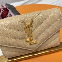Cheap Yves Saint Laurent AAA Quality Wallets For Women #1025151 Replica Wholesale [$82.00 USD] [ITEM#1025151] on Replica Yves Saint Laurent AAA Wallets