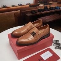 Salvatore Ferragamo Leather Shoes For Men #1026034