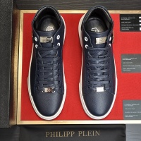 Cheap Philipp Plein PP High Tops Shoes For Men #1026276 Replica Wholesale [$88.00 USD] [ITEM#1026276] on Replica Philipp Plein PP High Tops Shoes