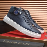 Cheap Philipp Plein PP High Tops Shoes For Men #1026276 Replica Wholesale [$88.00 USD] [ITEM#1026276] on Replica Philipp Plein PP High Tops Shoes