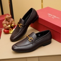 Salvatore Ferragamo Leather Shoes For Men #1026904