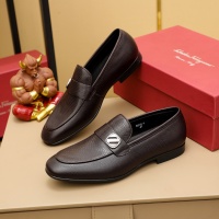 Salvatore Ferragamo Leather Shoes For Men #1026906